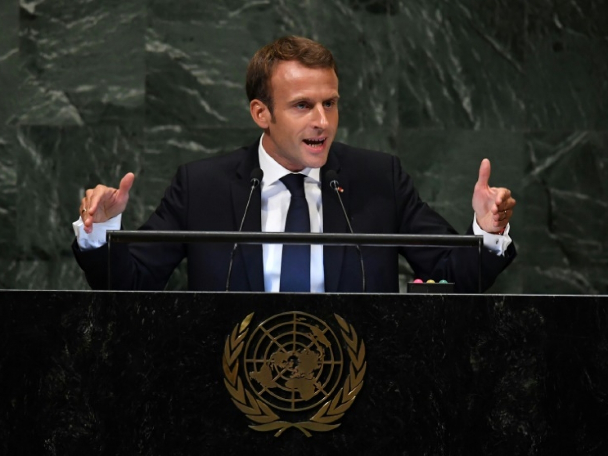 Macron cere limitarea vetoului în Consiliul de Securitate al ONU