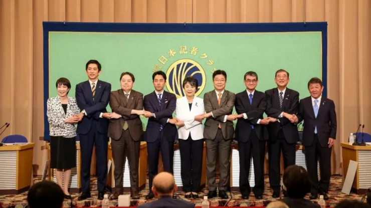 Partidul de guvernământ divizat din Japonia își va alege un nou lider. Cum este afectată lumea de aceste alegeri