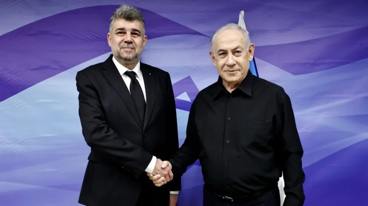 Marcel Ciolacu, la întâlnirea cu Benjamin Netanyahu: „România condamnă cu fermitate atacurile teroriste asupra Israelului”