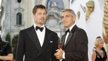 George Clooney şi Brad Pitt își prezintă astăzi filmul „Wolfs” la Festivalul de Film de la Veneția