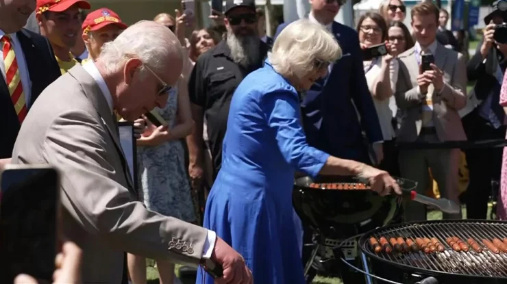 VIDEO. Regele Charles al III-lea și Regina Camilla au pregătit un grătar în ultima lor zi petrecută în Australia