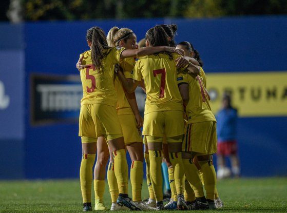 Naţionala feminină de fotbal joacă cu Polonia în prima rundă din play-off-ul de calificare la Euro
