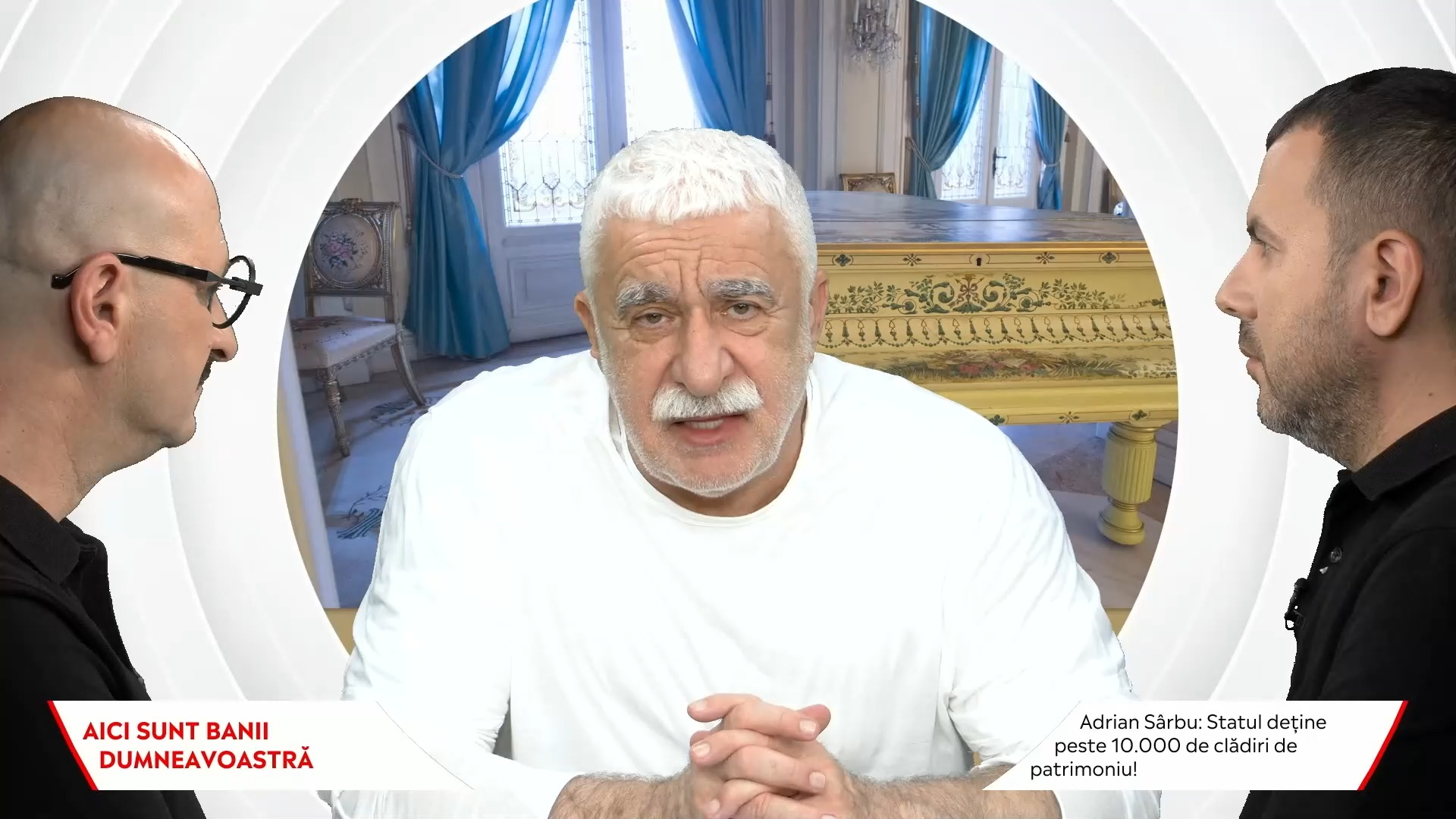 Adrian Sârbu: Statul are peste 10.000 de clădiri de patrimoniu. Ce aş face din Palatul Cotroceni? Un muzeu al artei şi spiritualităţii româneşti. Din Palatul Victoria? Un super hotel de 5 stele. La Palatul Parlamentului aş muta sediul NATO din Europa