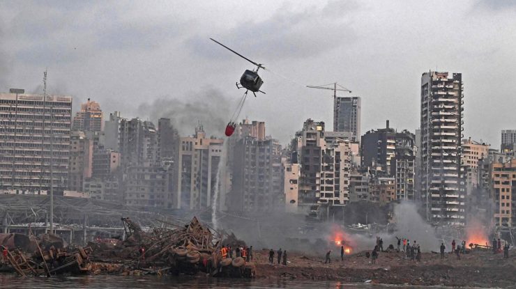 Atacuri puternice zguduie Beirutul. Israelul extinde campania în Liban