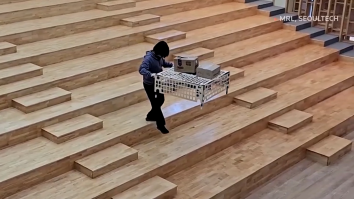 O echipă din Coreea de Sud prezintă o dronă care servește drept „coș de cumpărături zburător”. Cum funcționează Palletrone