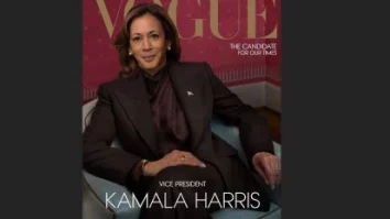 Kamala Harris apare pe coperta revistei Vogue. Candidata Partidului Democrat a fost fotografiată de Annie Leibovitz