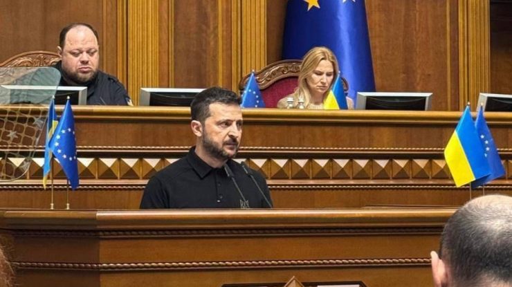 Zelenski și-a prezentat „Planul de Victorie” în Rada Supremă. Cinci puncte importante ale proiectului