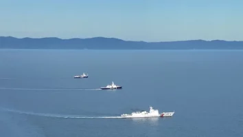 Garda de Coastă a Chinei a afirmat că a intrat pentru prima dată în apele Oceanului Arctic în cadrul unei patrule comune cu Rusia