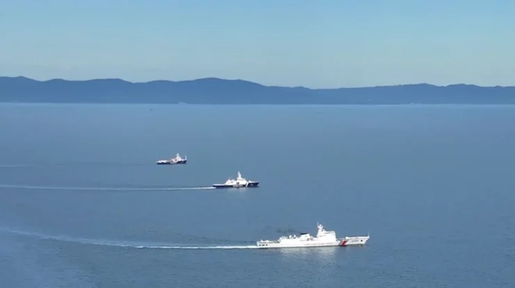 Garda de Coastă a Chinei a afirmat că a intrat pentru prima dată în apele Oceanului Arctic în cadrul unei patrule comune cu Rusia