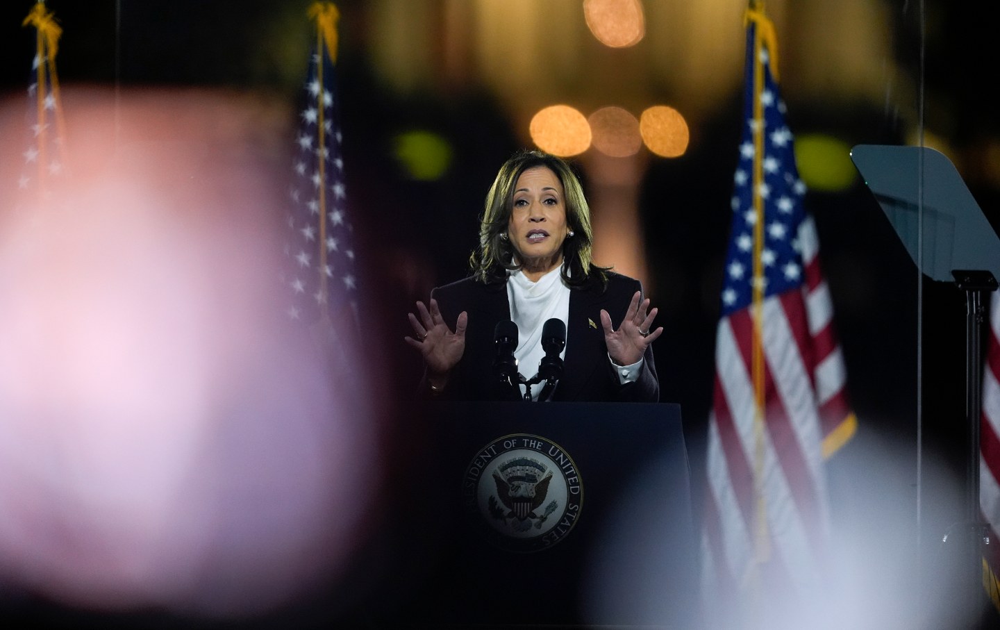 75.000 de oameni au fost prezenți la discursul Kamalei Harris de la Ellipse: „Trump a petrecut un deceniu ca să divizeze poporul american”