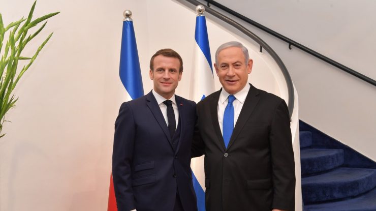 Macron și Netanyahu discută despre securitatea Israelului și necesitatea păcii în Orientul Mijlociu