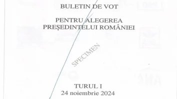 Biroul Electoral Central a stabilit machetele buletinelor de vot care vor fi utilizate la alegerile prezidențiale