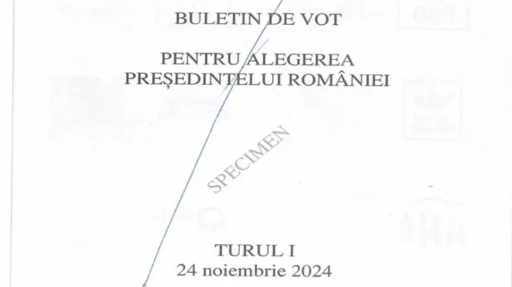 Biroul Electoral Central a stabilit machetele buletinelor de vot care vor fi utilizate la alegerile prezidențiale