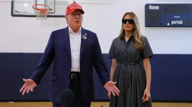 Trump a votat în Palm Springs alături de Melania: „Dacă vor fi alegeri corecte, voi fi primul care va recunoaște rezultatele”