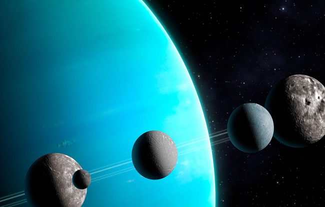 Un nou studiu privind sateliții lui Uranus crește șansele de a descoperi viață pe alte planete