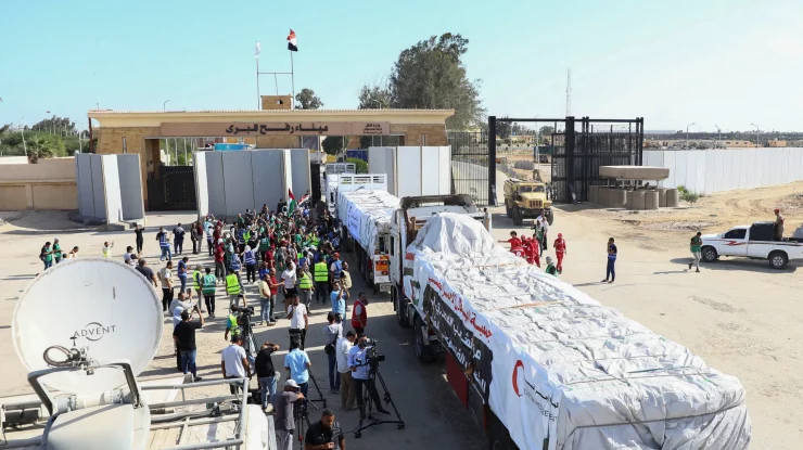 Forțele Hamas vizează bandele care jefuiesc convoaiele de ajutoare din Gaza