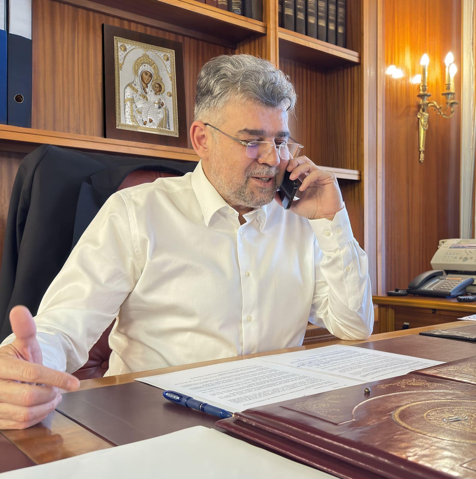 Marcel Ciolacu a vorbit la telefon cu Donald Trump: „Împărtășim viziunea pragmatică”