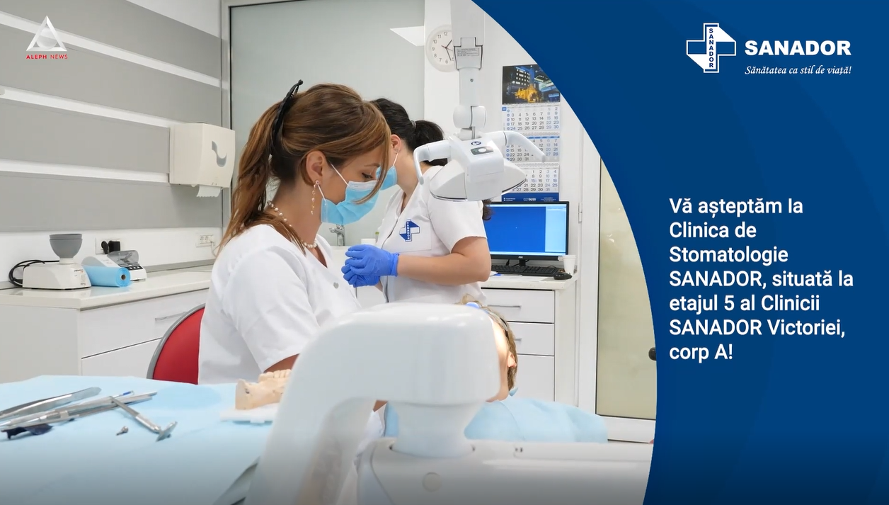 Clinica de Stomatologie SANADOR asigură pacienților accesul la servicii personalizate pentru prevenția, diagnosticul și tratamentul afecțiunilor dentare și gingivale