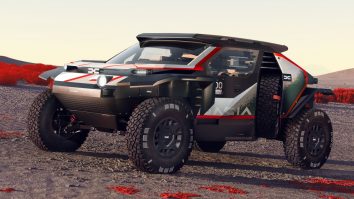 Ce conduci azi? Dacia a adus la București Sandrider, modelul de raliu cu care vrea să cucerească Dakar-ul