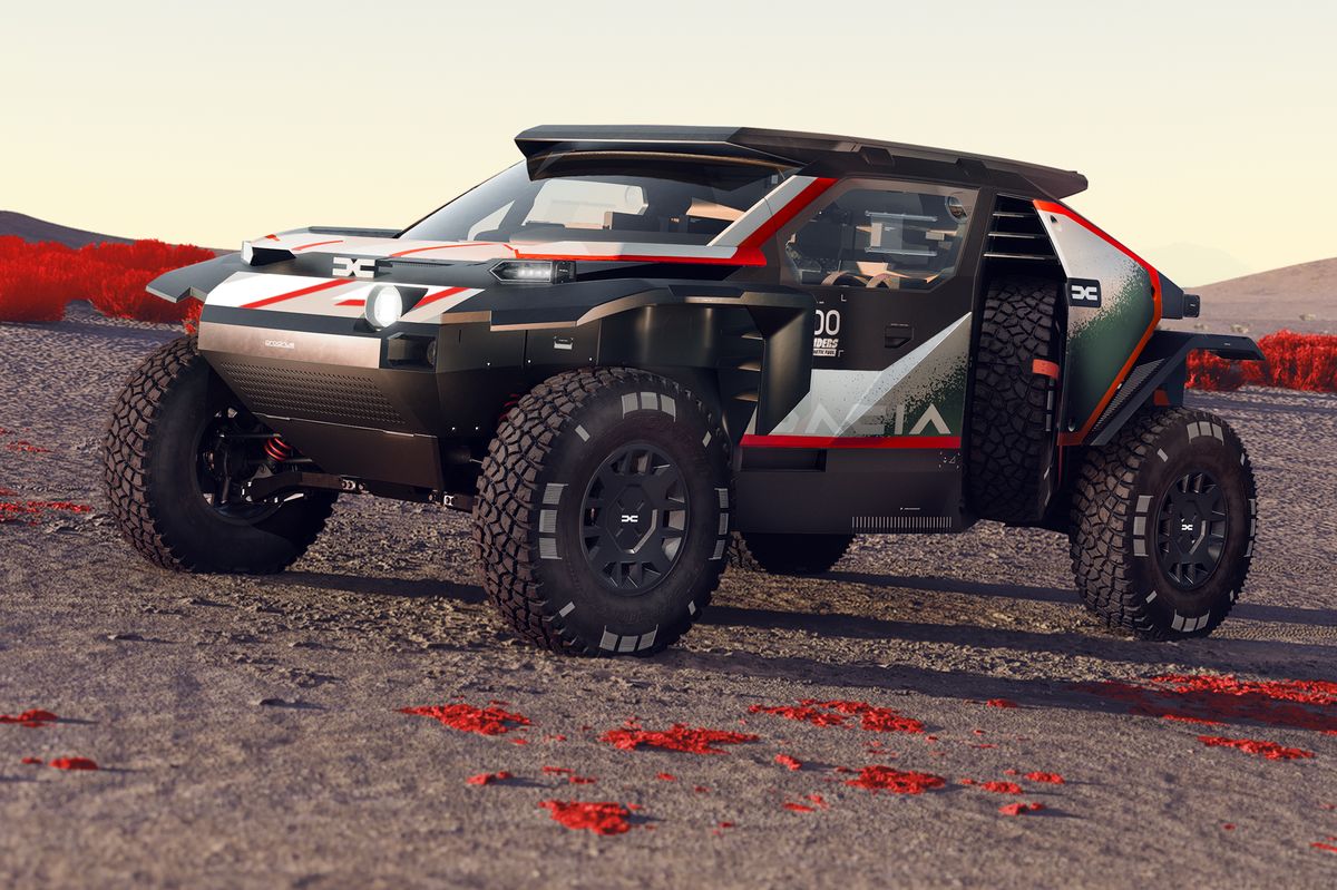 Ce conduci azi? Dacia a adus la București Sandrider, modelul de raliu cu care vrea să cucerească Dakar-ul