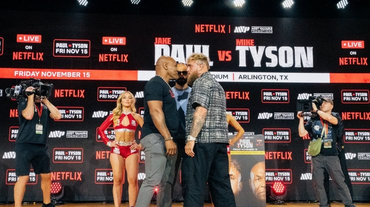 Jake Paul a avut o reacție nervoasă la conferința de presă pentru lupta cu Mike Tyson. Acesta a provocat alți boxeri să parieze 1 milion de dolari pe faptul că va pierde