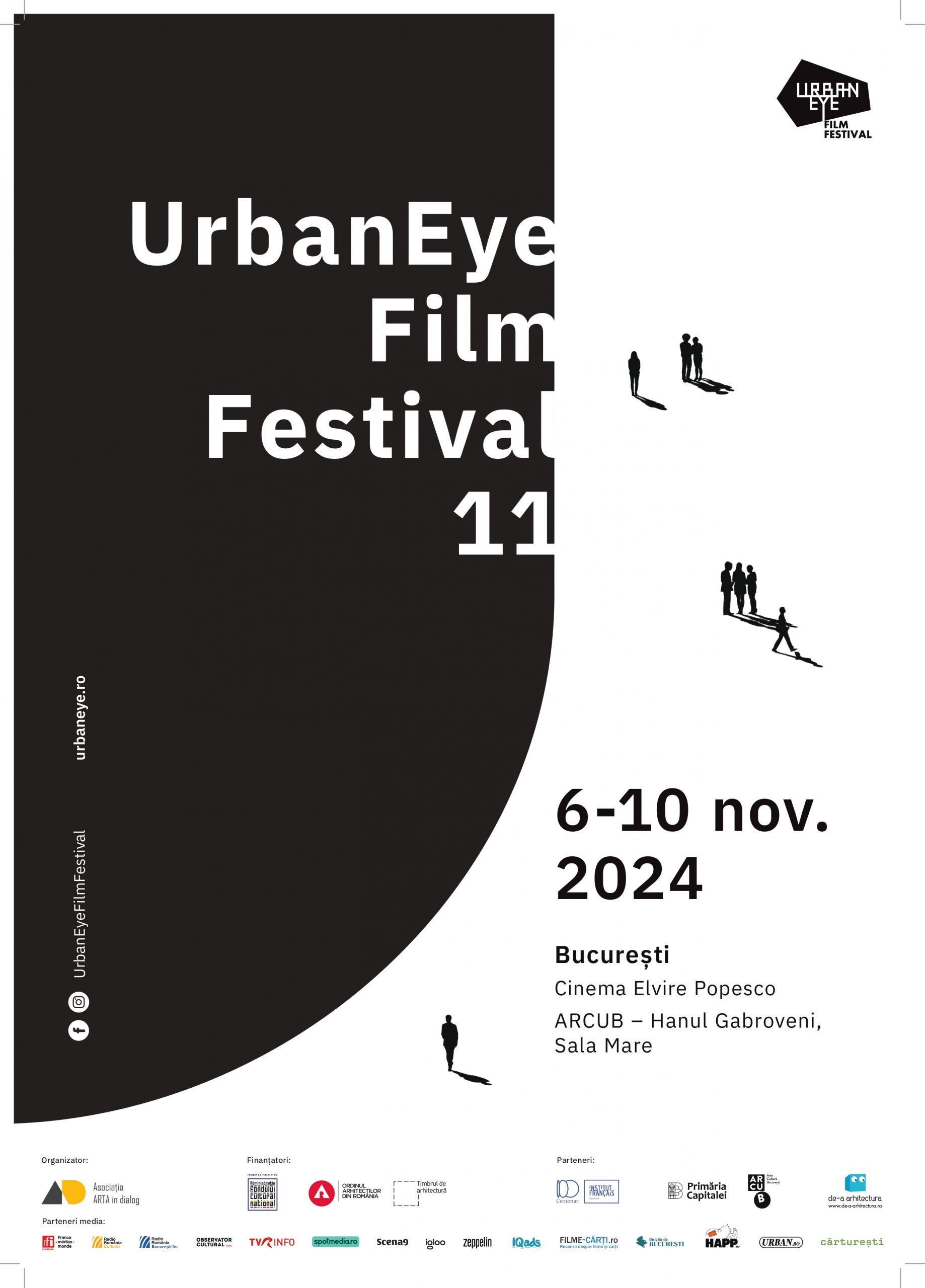 UrbanEye Film Festival debutează în București. Tururi ghidate, dezbateri și filme dedicate orașului și comunității