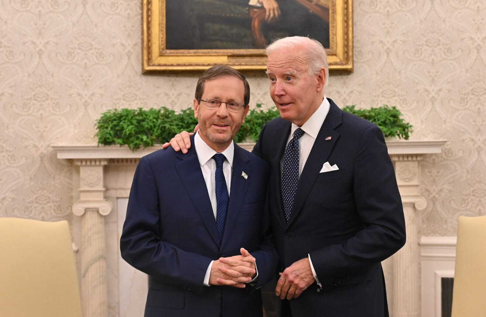 Preşedintele israelian Isaac Herzog se va întâlni marți cu Joe Biden la Casa Albă