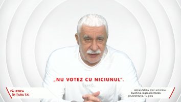 Adrian Sârbu: Le-o dăm în vot la alegeri! Civilizat, legal, fără violență