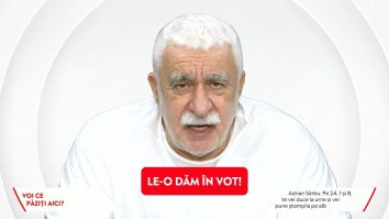 Adrian Sârbu: Ca să-ți ia votul, impostorii de partid se prefac că se ceartă. Se vor împăca și vor conduce țara împotriva ta! Știi ce ai de făcut: TE DUCI ȘI PUI ȘTAMPILA PE ALB, ADICĂ PE NICIUNUL!