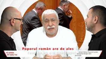 Adrian Sârbu: Cu cât ești mai dezamăgit, cu atât trebuie să mergi duminică la vot și să pui ștampila exclusiv pe alb!