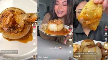 Ce mai gătesc food influencerii de pe TikTok? Videoclipurile cu oameni care prepară mâncare de ceapă au adunat milioane de vizualizări