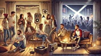 Tinerii renunță la cluburi în favoarea petrecerilor intime