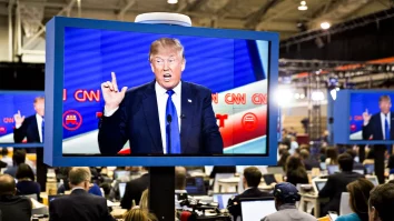 Victoria lui Donald Trump a fost un șoc pentru Partidul Democrat. Cum au reacționat televiziunile din SUA