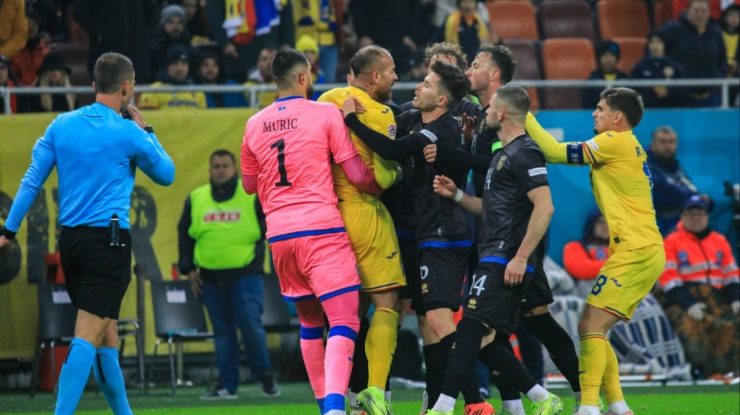 UEFA: România a câștigat 3-0 cu Kosovo la „masa verde”. Ce sancțiuni au fost impuse