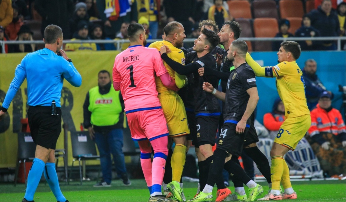 UEFA: România a câștigat 3-0 cu Kosovo la „masa verde”. Ce sancțiuni au fost impuse