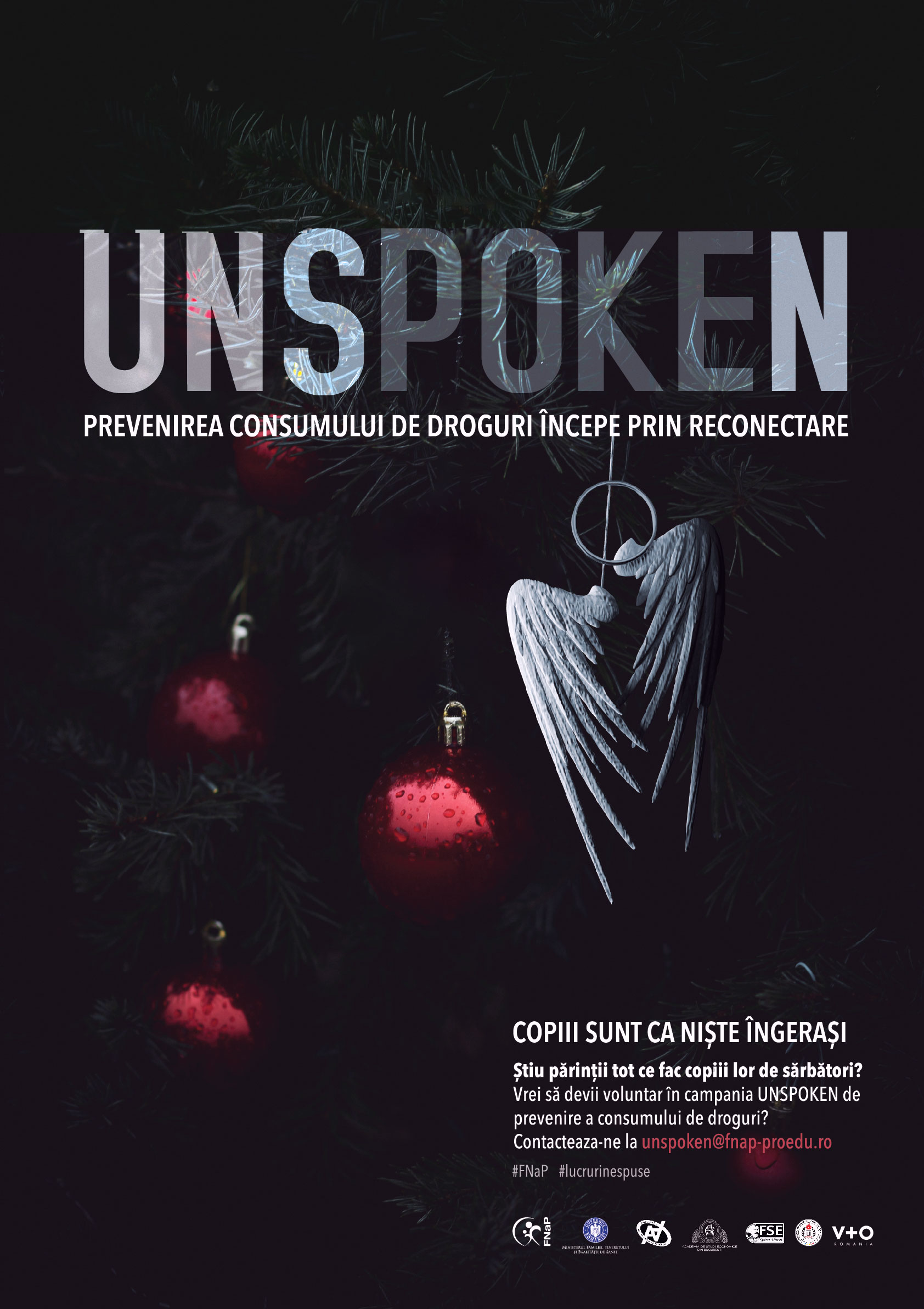 „Ce nu ne spunem în familie”: Campania UNSPOKEN ne vorbește deschis despre capcanele drogurilor