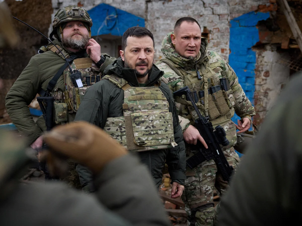 Zelenski a decis să-l înlocuiască pe comandantul militar din estul regiunii Donețk, după eșecul său în fața rușilor
