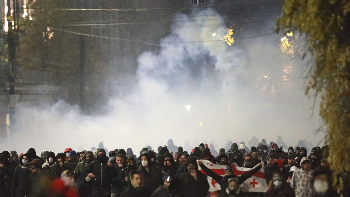 Protestele continuă în Georgia. Liderul unuia dintre partidele de opoziție a fost reținut de poliție