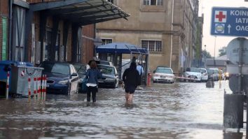 Furtuna Bora mătură Grecia. Ce a adus vremea extremă