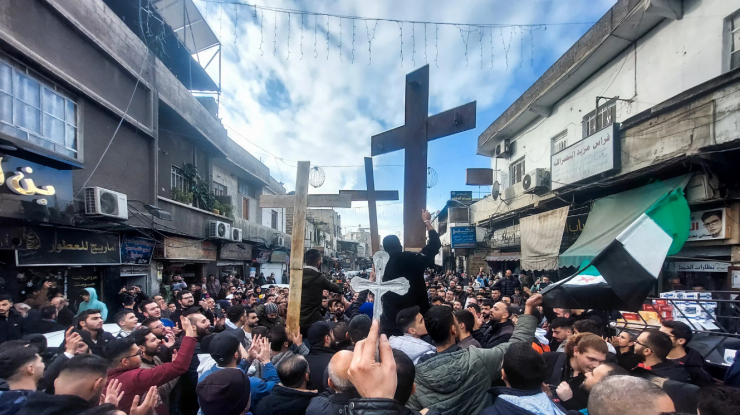 Creștinii din Siria protestează în centrul Damascului. Care este incidentul care amenință echilibrul fragil al țării
