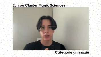 Bogdan Bora a avut un an de aur. Elevul din Cluj a câștigat două medalii de aur pentru stația sa electromagnetică avansată: „Nu te da bătut niciodată”