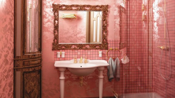 Tinerii își renovează băile în stilul anilor ’50 cu nuanțe pastelate. Chiuvetele pastelate și faianța cu modele complicate au revenit în trend