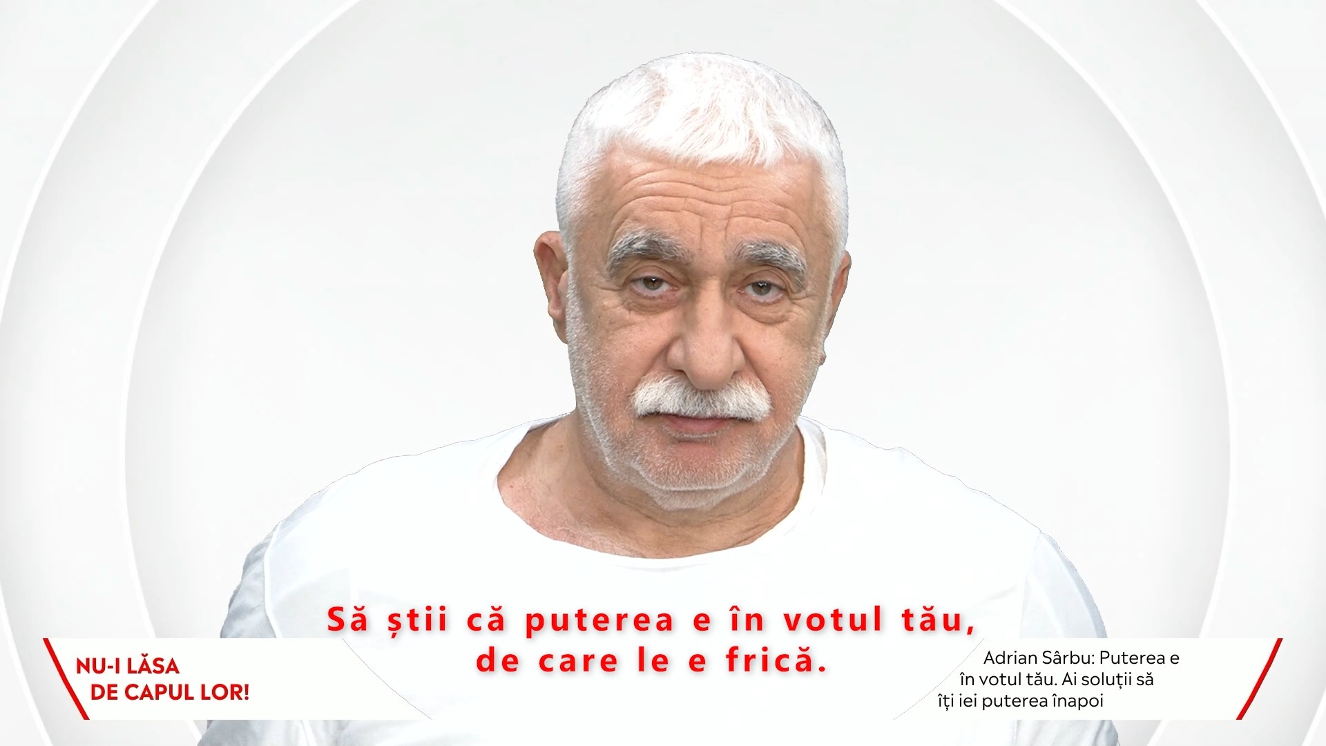 Adrian Sârbu: Anul ăsta, liderii Democrativei te-au sacrificat. Pe tine, bugetul, țara. 2024 l-ai pierdut pe mâna lor. Puterea ta e în votul tău, de care le e frică