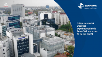 Spitalul Clinic SANADOR este singurul spital clinic multidisciplinar privat din România în care funcționează un Compartiment de Primiri Urgențe
