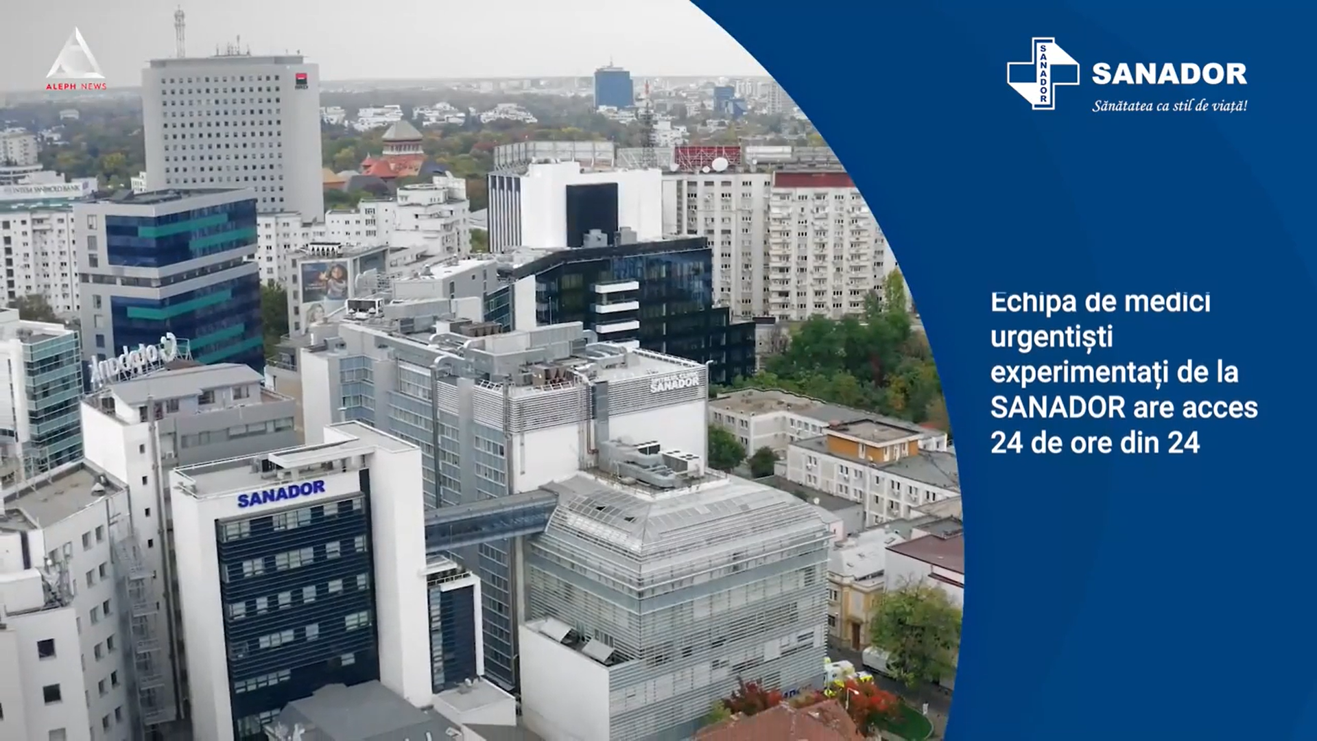 Spitalul Clinic SANADOR este singurul spital clinic multidisciplinar privat din România în care funcționează un Compartiment de Primiri Urgențe