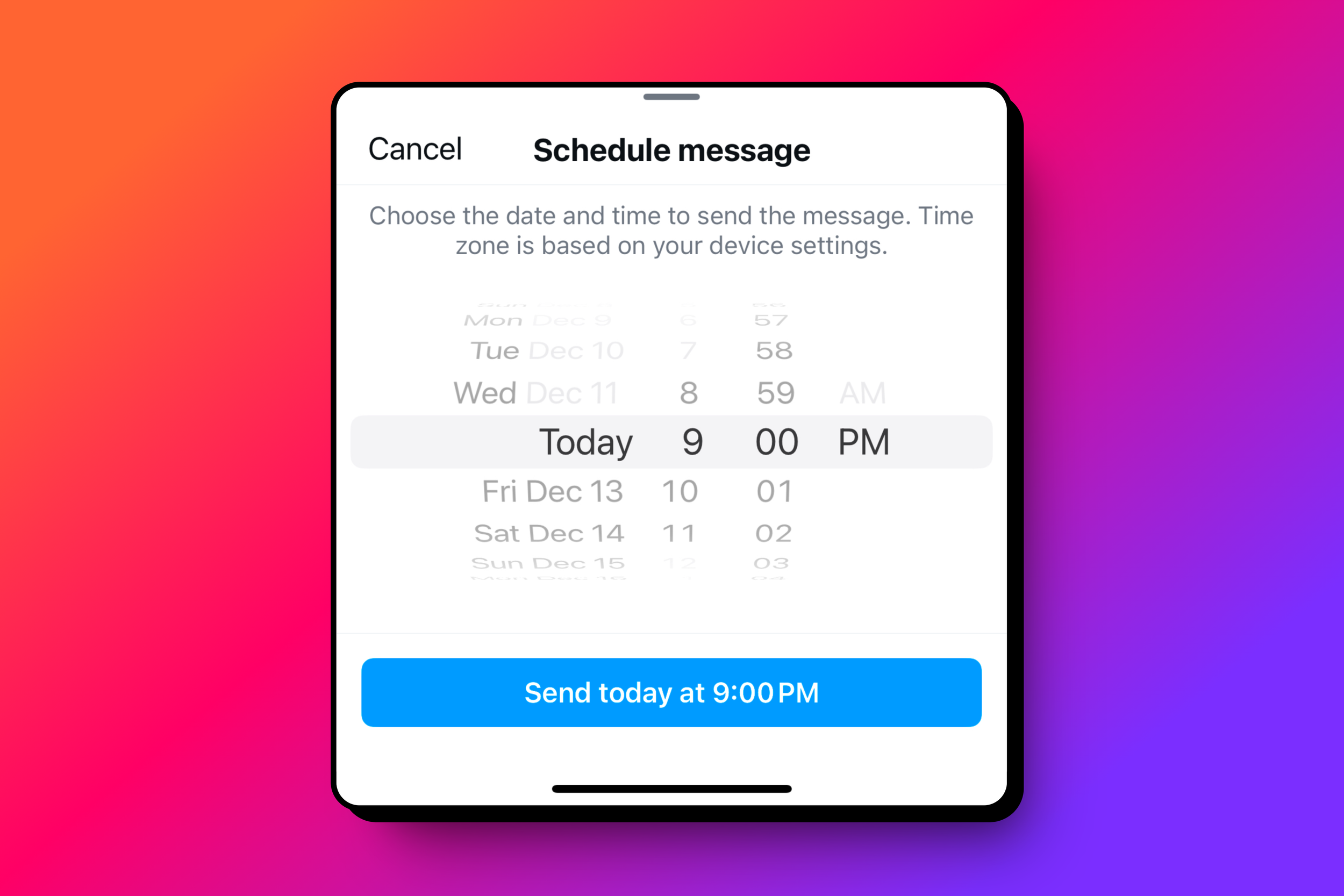 Instagram a lansat funcția de a programa mesaje directe. Cum o poți utiliza