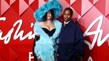 FOTO. Celebritățile au pășit pe covorul roșu la British Fashion Awards. Ce ținute au ales Rihanna și ASAP Rocky