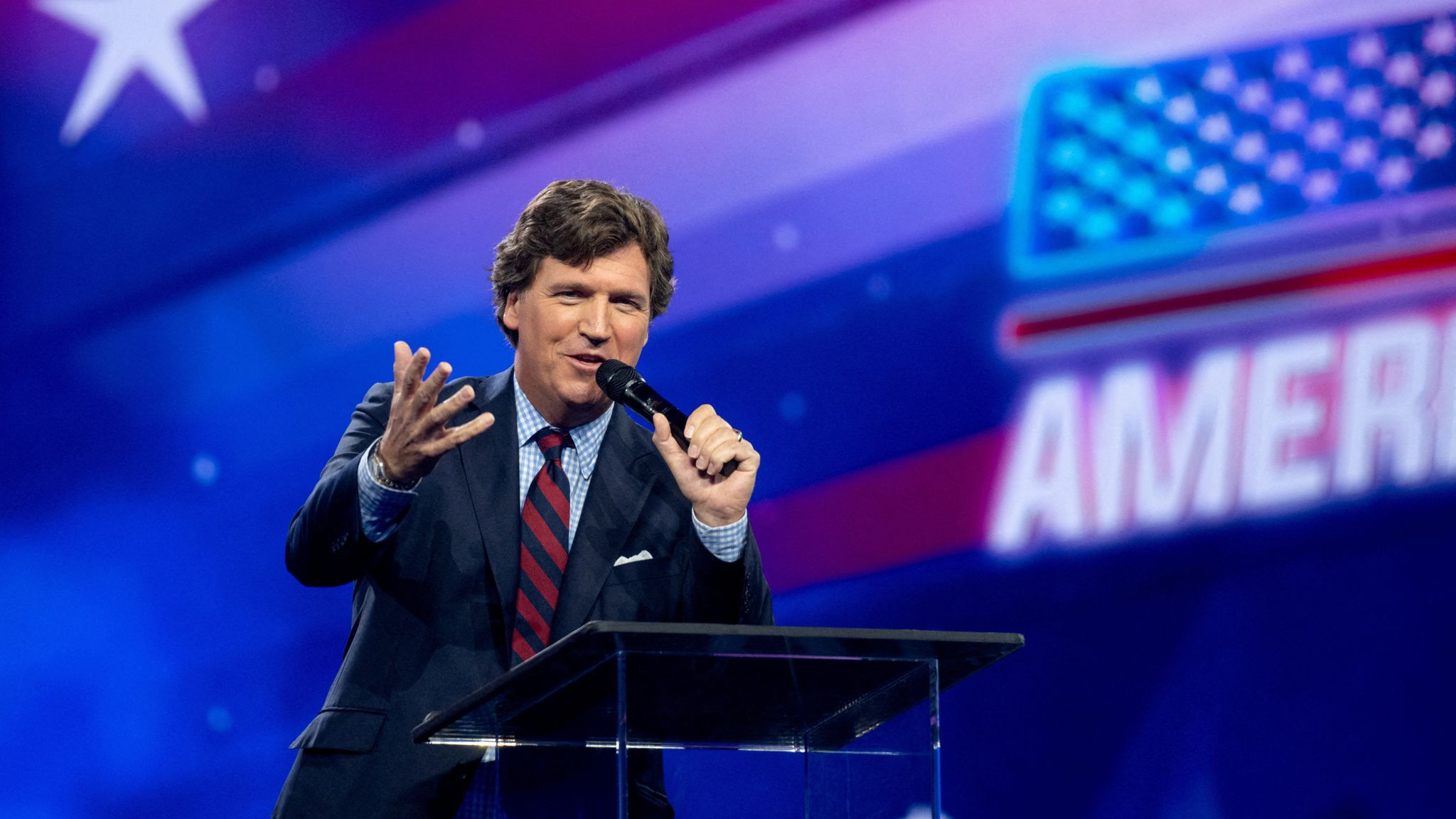 Tucker Carlson a ajuns din nou la Moscova. Jurnalistul i-a luat interviu lui Serghei Lavrov