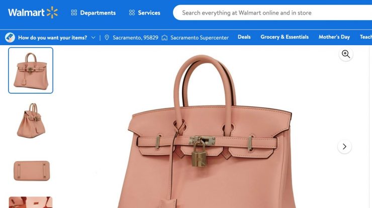 Fake sau originală? Walmart a produs copii după gențile Birkin, denumite Wirkin. Cât costă produsul dupe