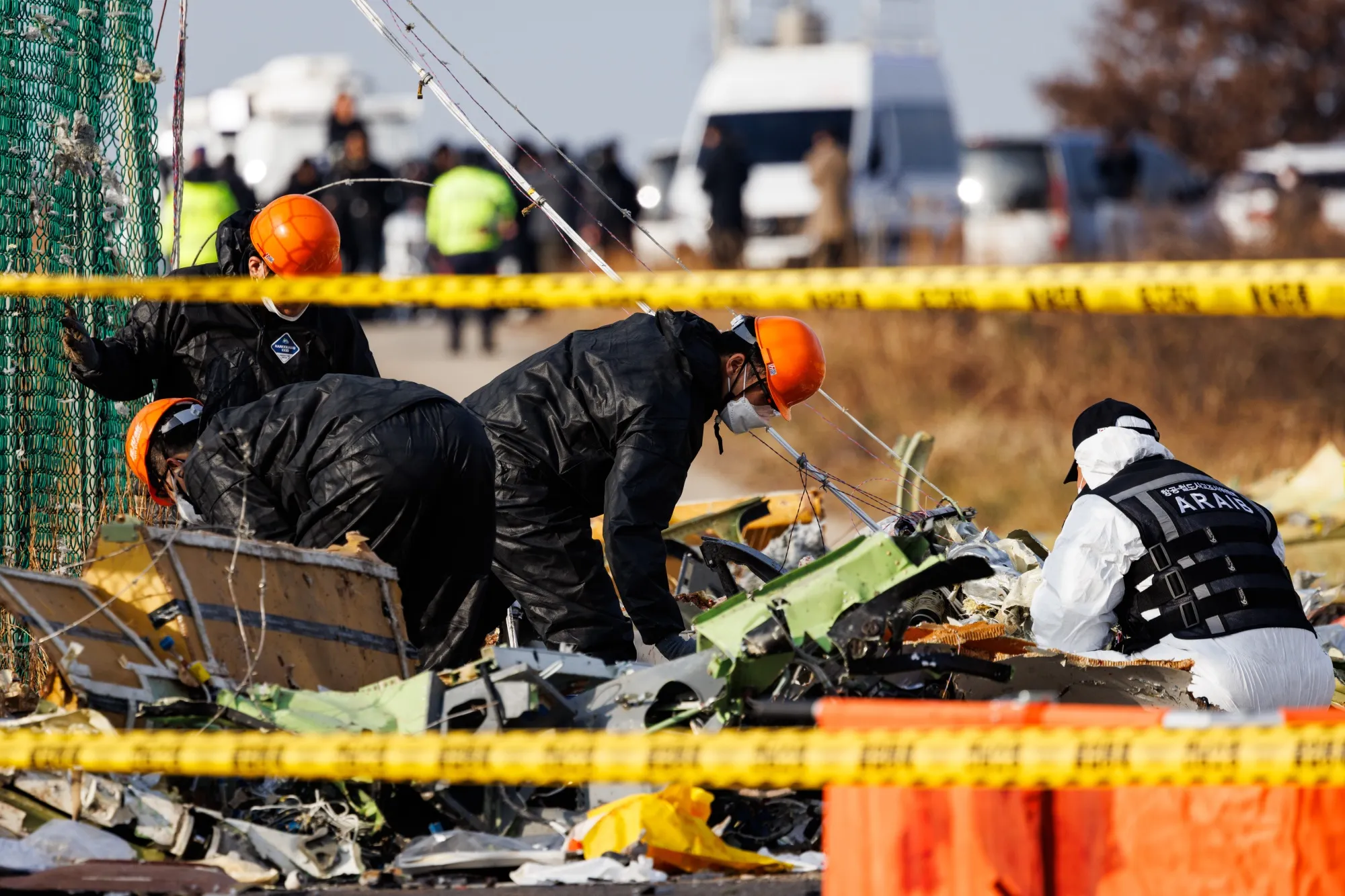 Anchetatorii accidentului aviatic din Coreea de Sud au extras date din cutia neagră a avionului Jeju Air